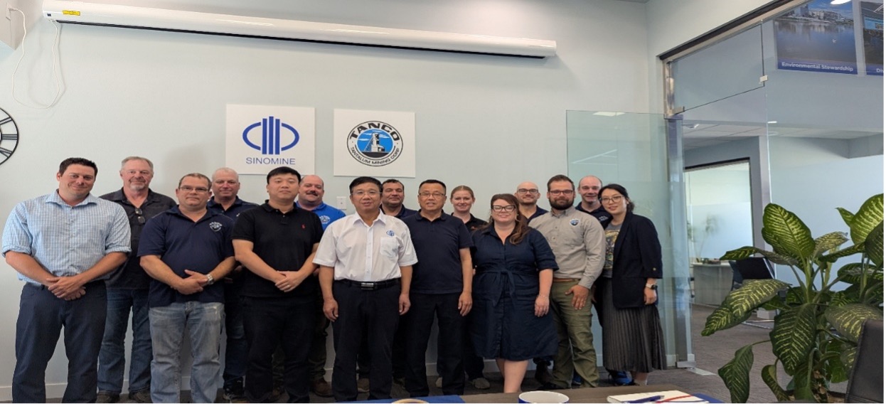 樂天使資源集團董事長王平衛到加拿大 TANCO礦山檢查調研