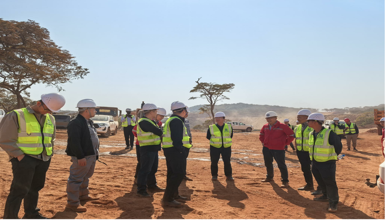 樂天使資源集團董事長王平衛赴贊比亞 考察督導Kitumba銅礦項目建設